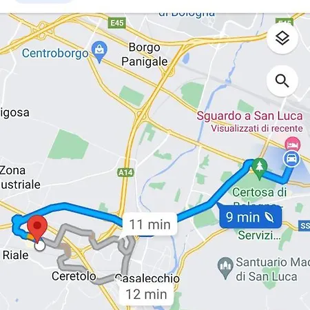 Sguardo A San Luca Lägenhet *