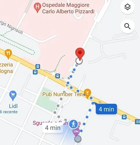 Sguardo A San Luca Apartmán Boloňa