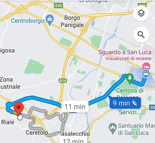 Sguardo A San Luca 아파트 *